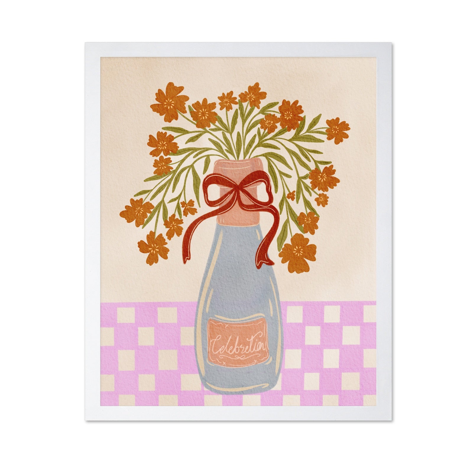 Cheerful Flower Vase