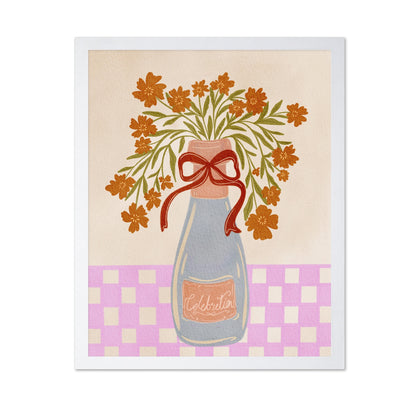 Cheerful Flower Vase