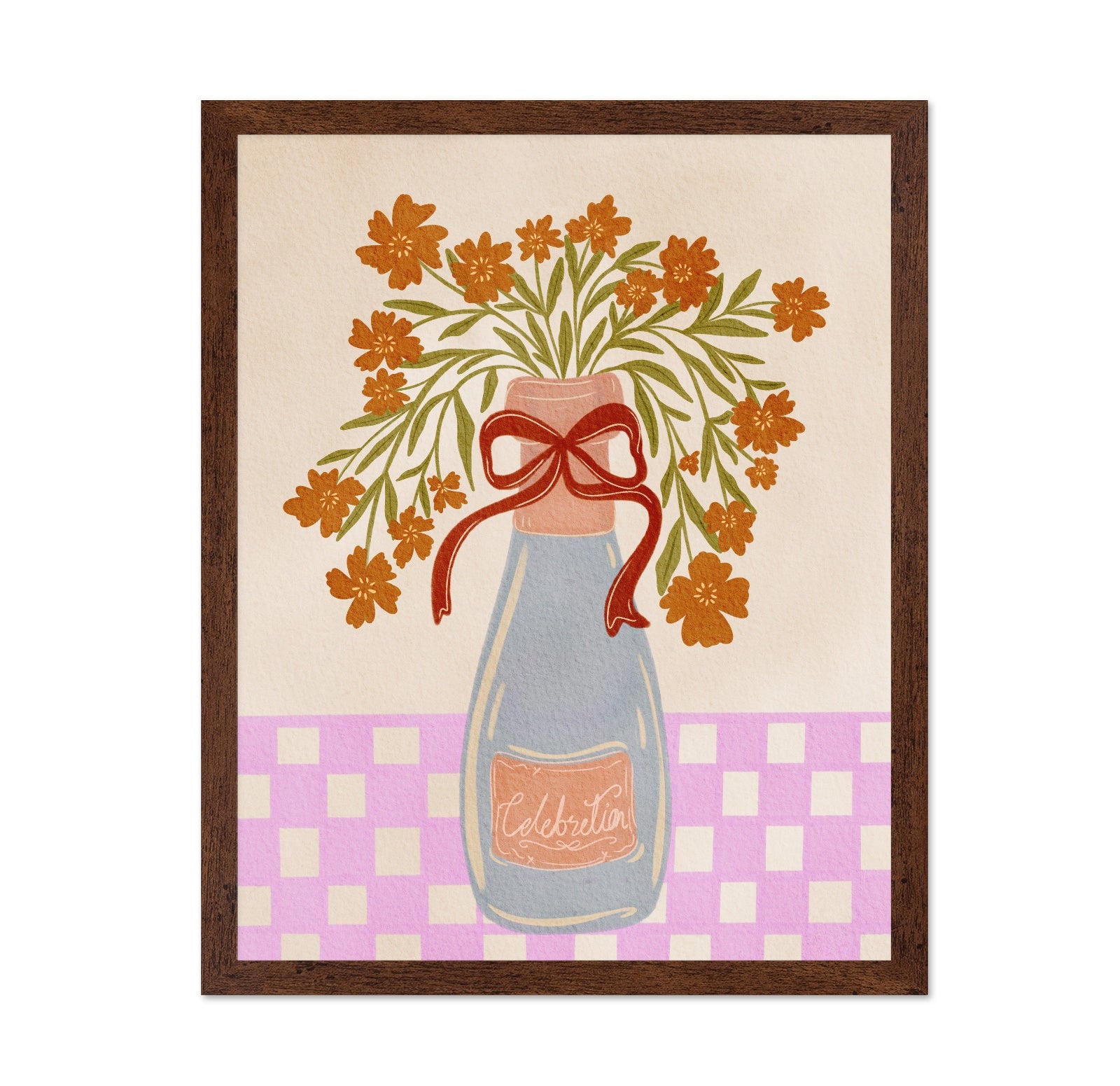 Cheerful Flower Vase