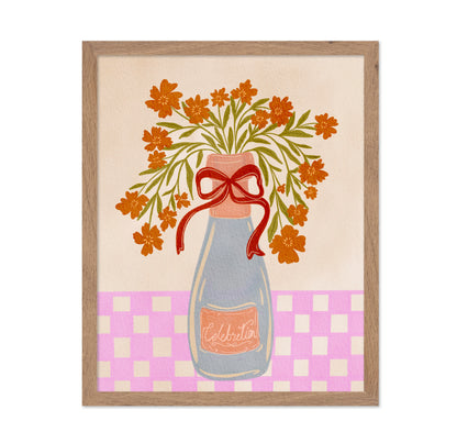 Cheerful Flower Vase