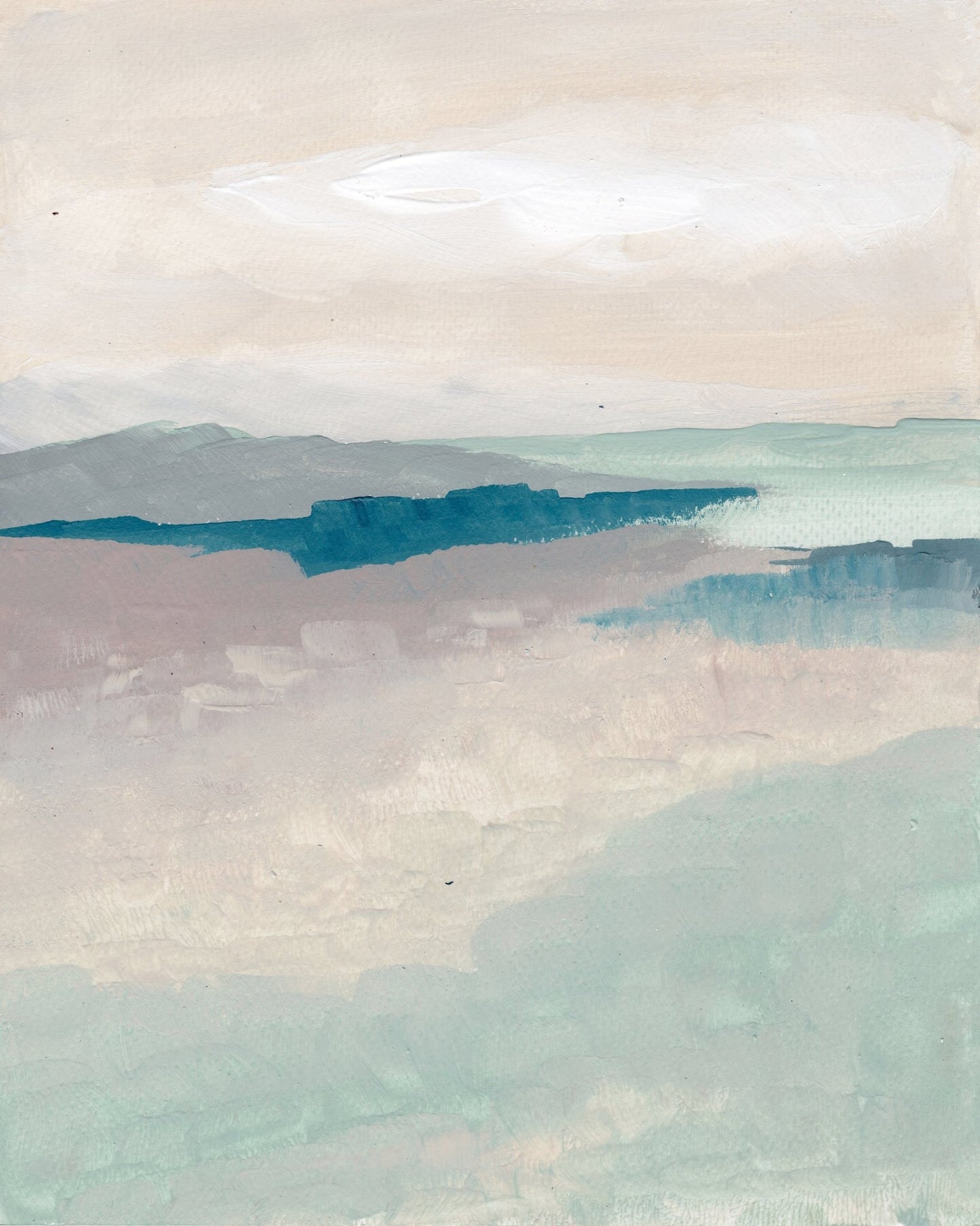 Soft Mist Horizon