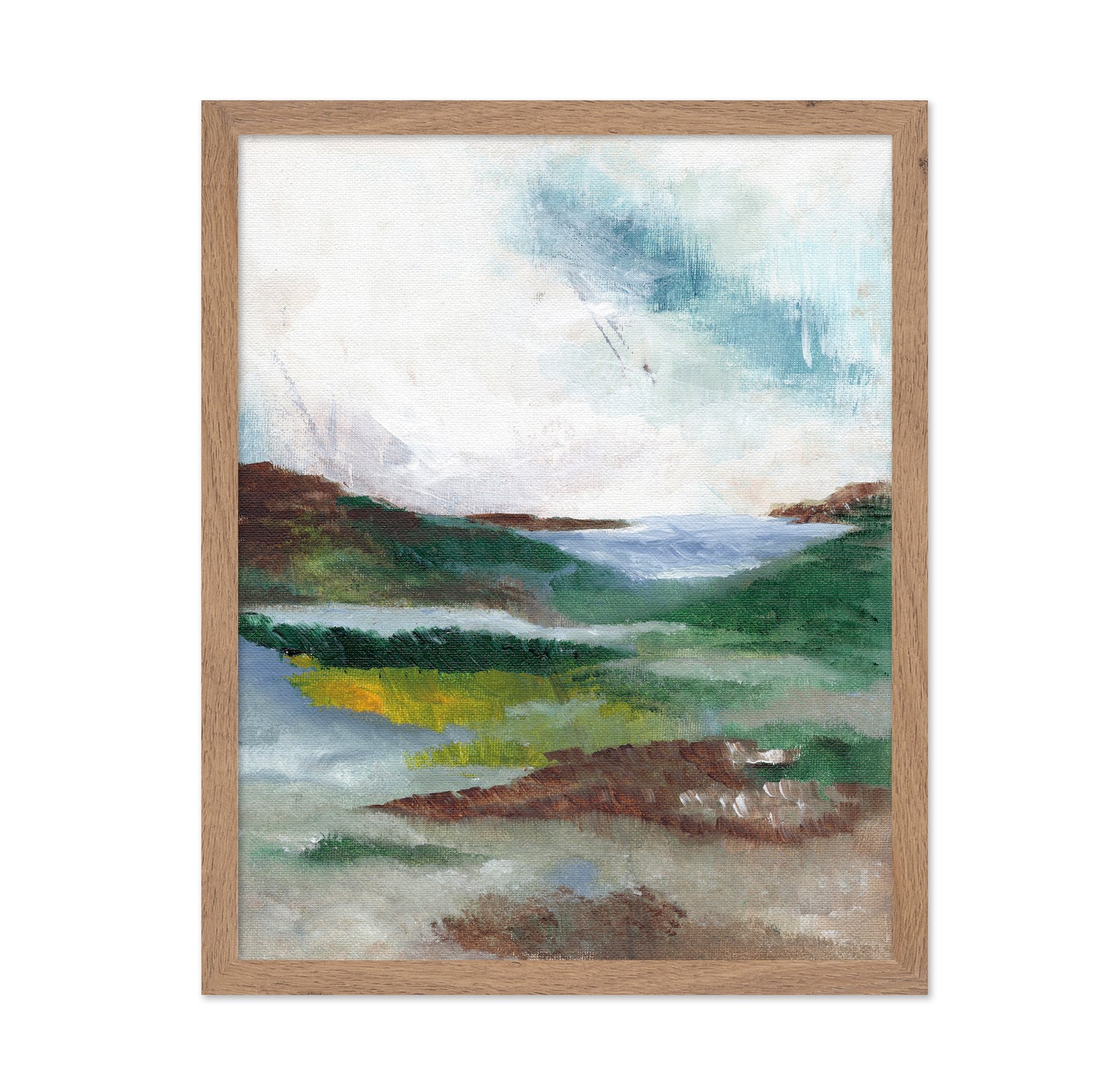 Abstract Green Valley