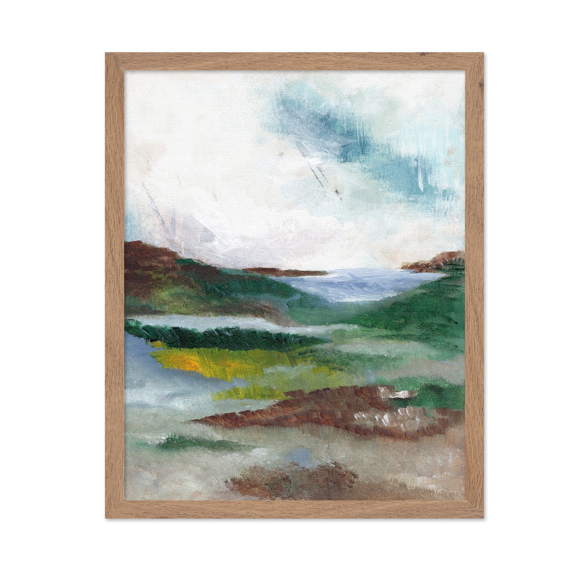 Abstract Green Valley