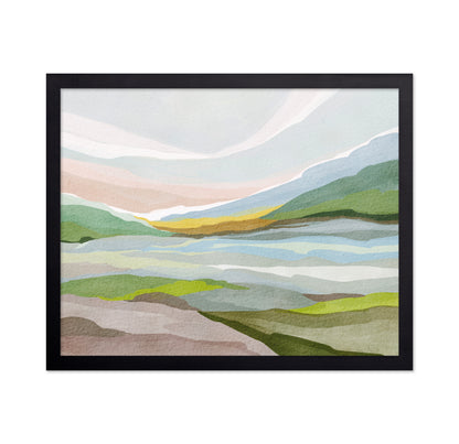 Layered Mountain Horizon