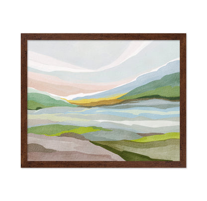 Layered Mountain Horizon