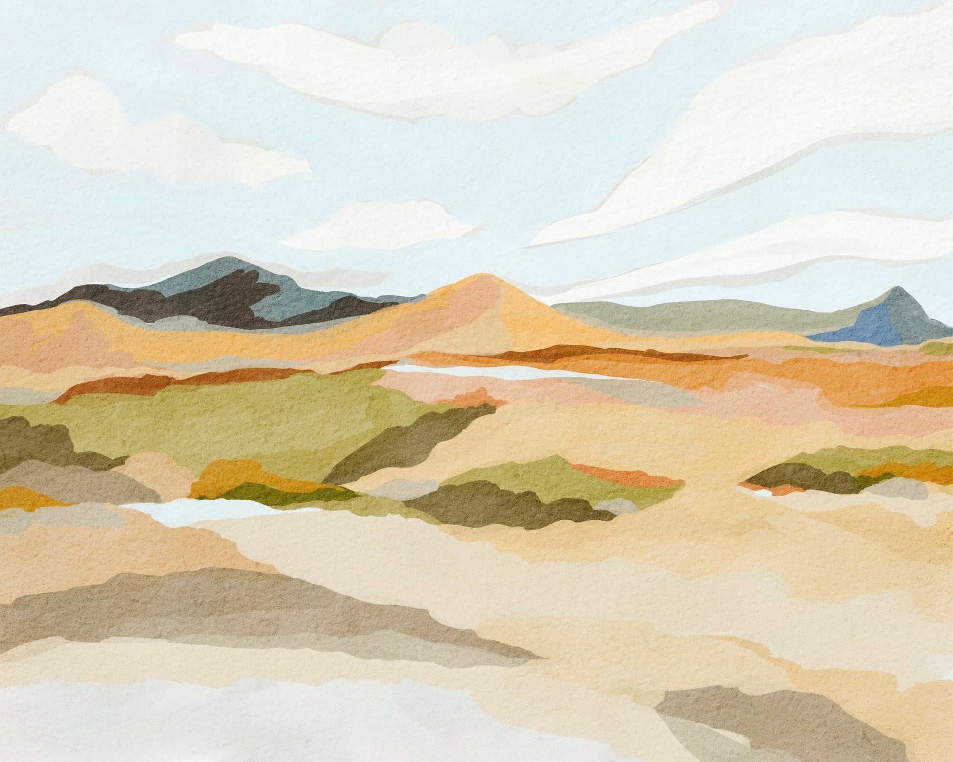 Desert Hill Layers