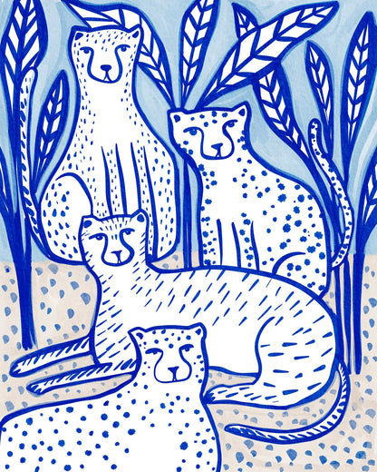 Blue Jungle Cats