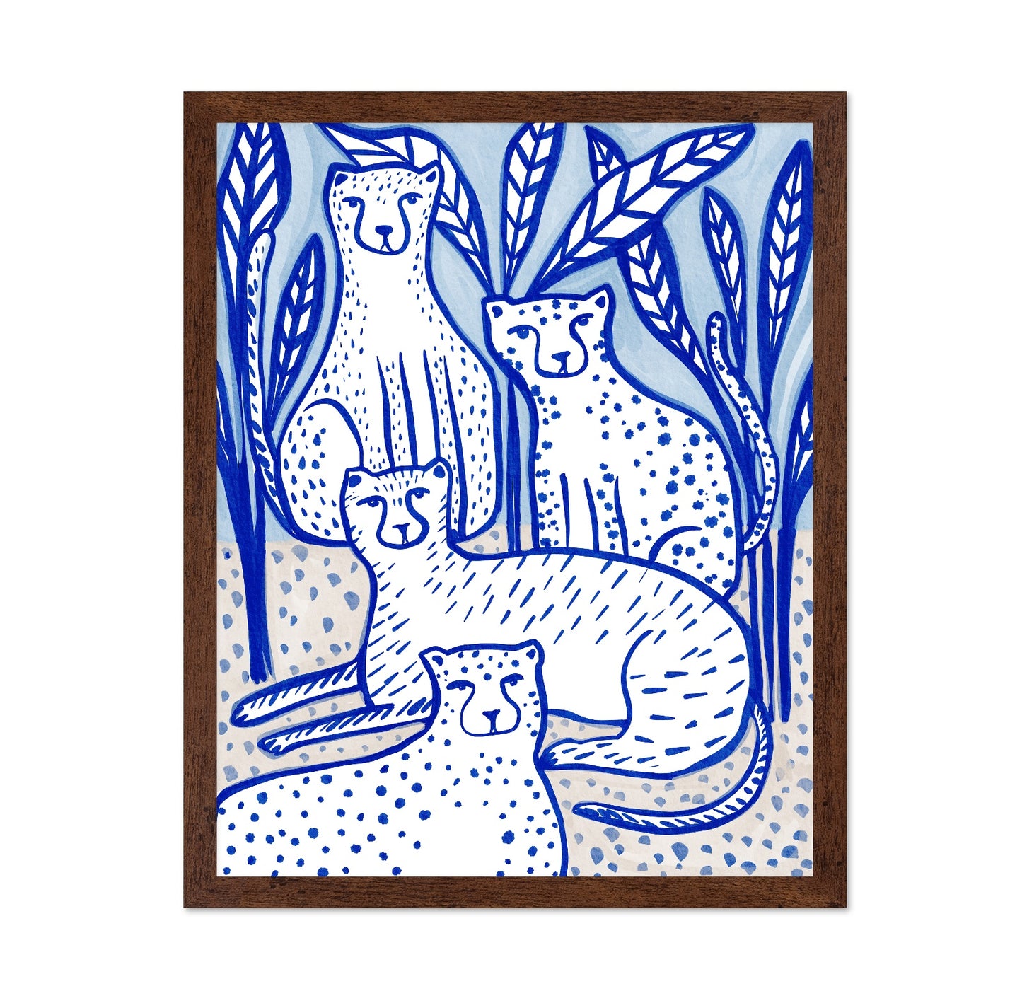 Blue Jungle Cats
