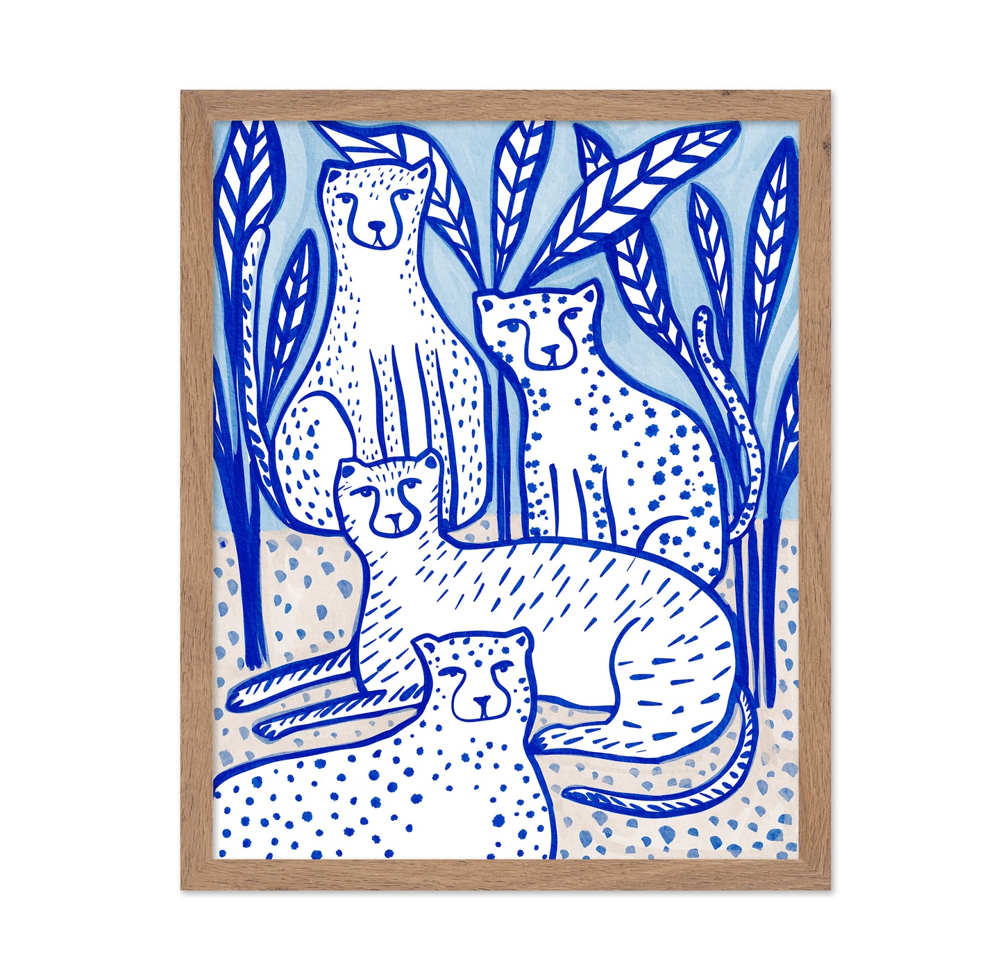 Blue Jungle Cats