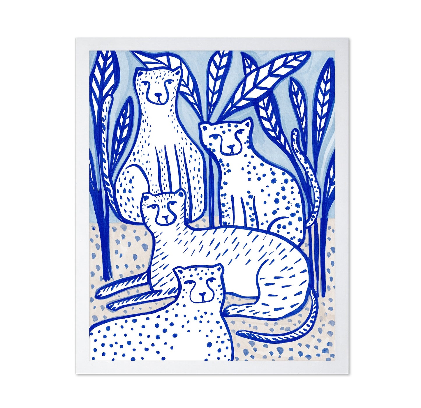 Blue Jungle Cats