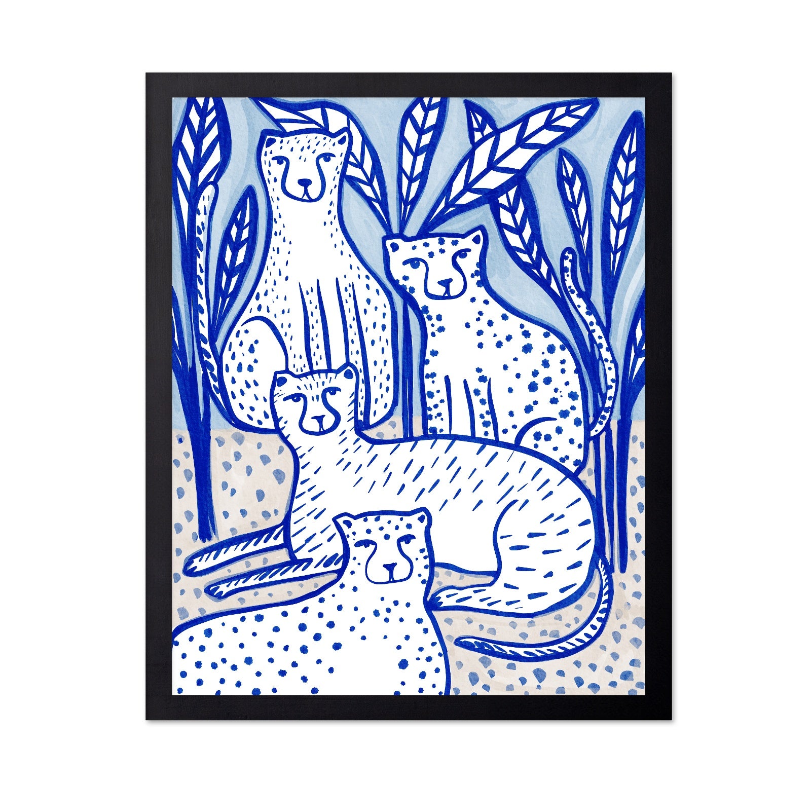 Blue Jungle Cats