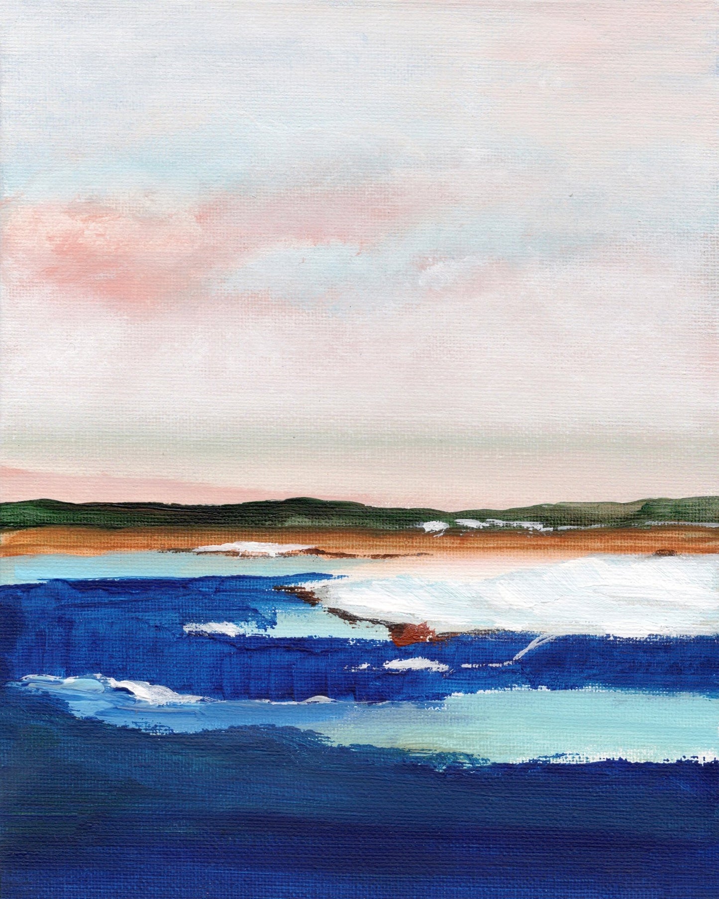 Coastal Blue Horizon No1