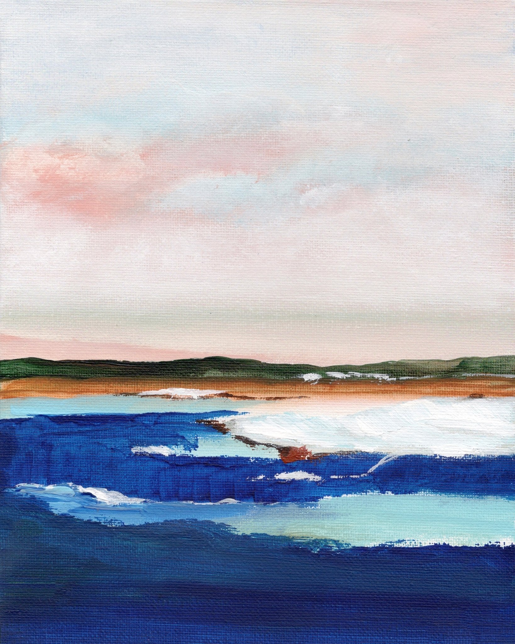 Coastal Blue Horizon No1