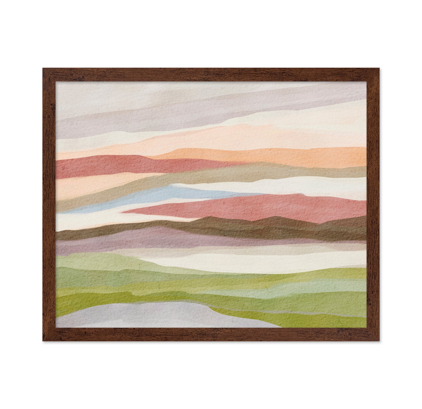 Layered Color Hills