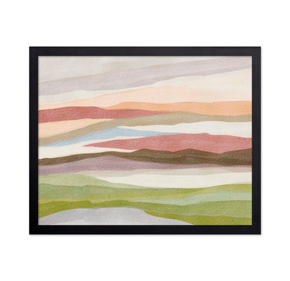 Layered Color Hills