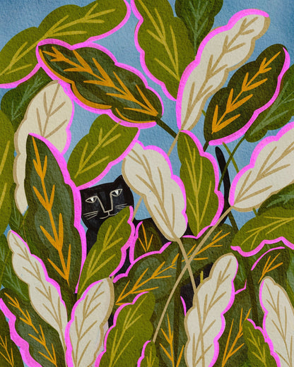 Hidden Jungle Cat