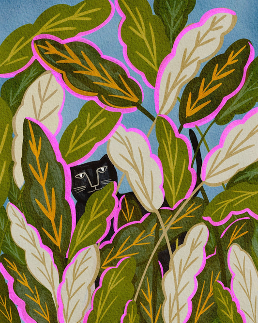 Hidden Jungle Cat