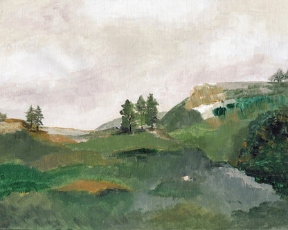 Countryside Window View