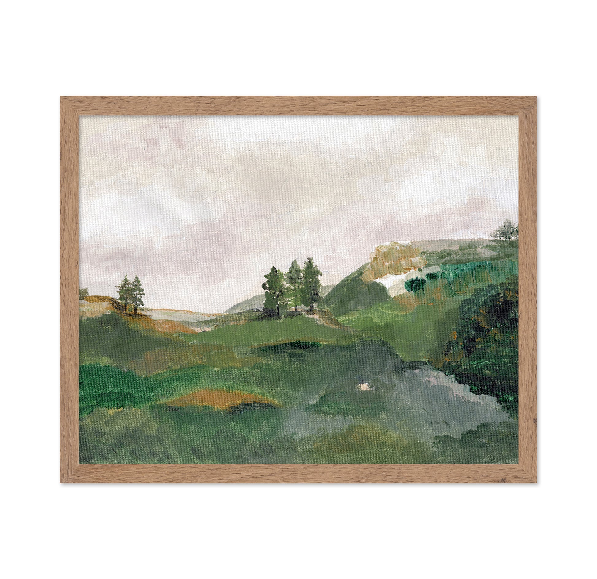 Countryside Window View