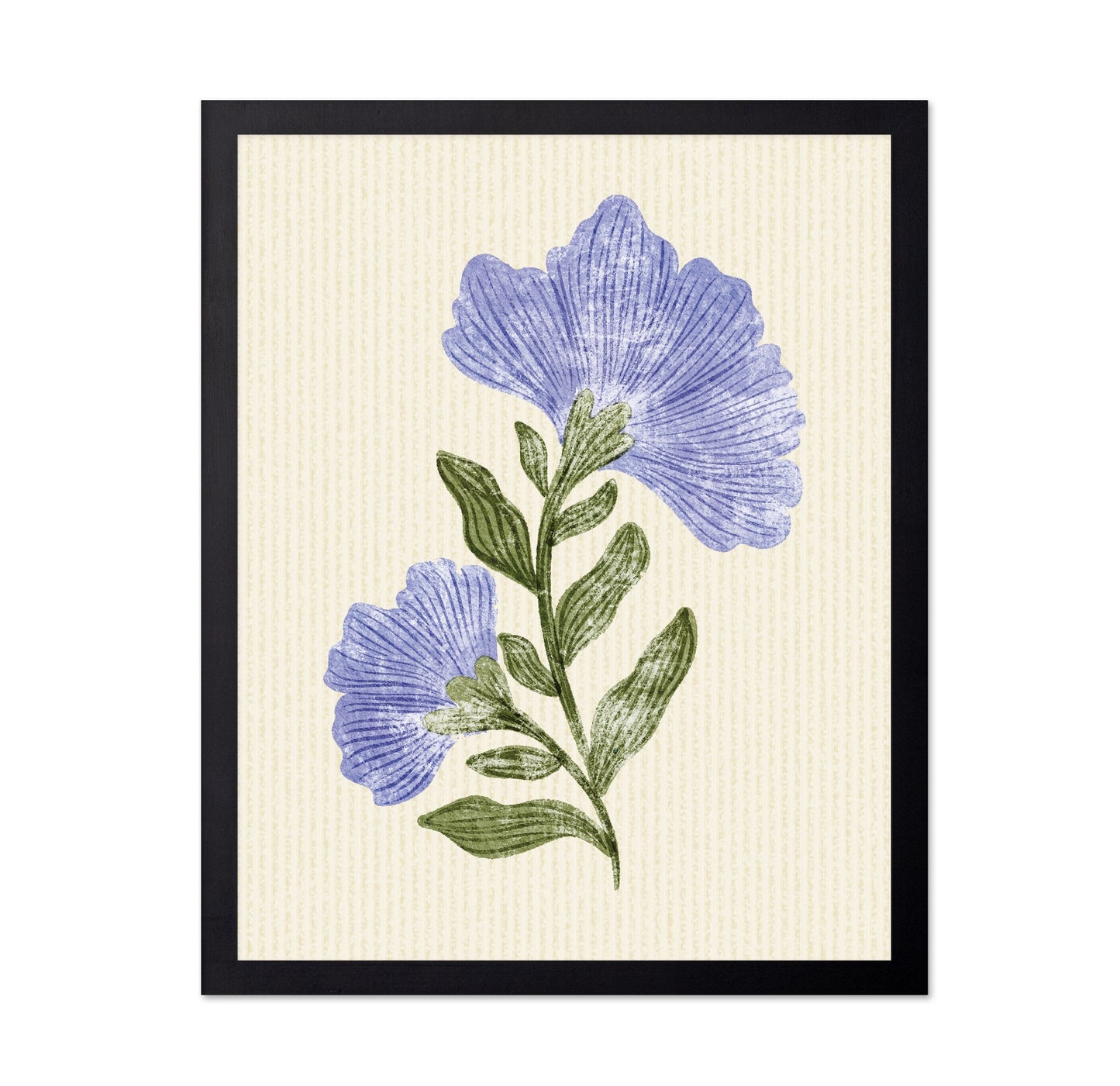 Vintage Blue Blossom
