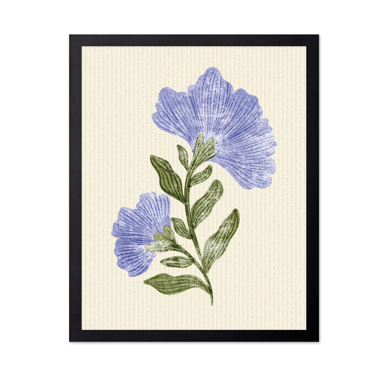 Vintage Blue Blossom