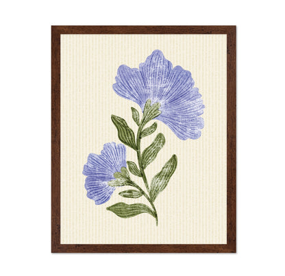Vintage Blue Blossom