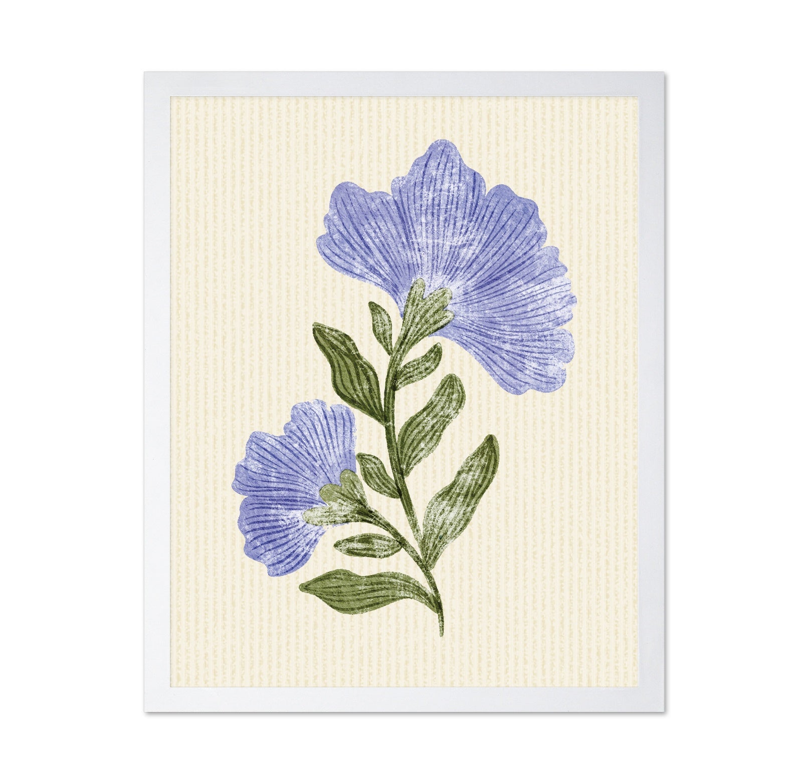 Vintage Blue Blossom