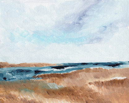 Calm Coastal Horizon