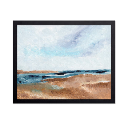 Calm Coastal Horizon