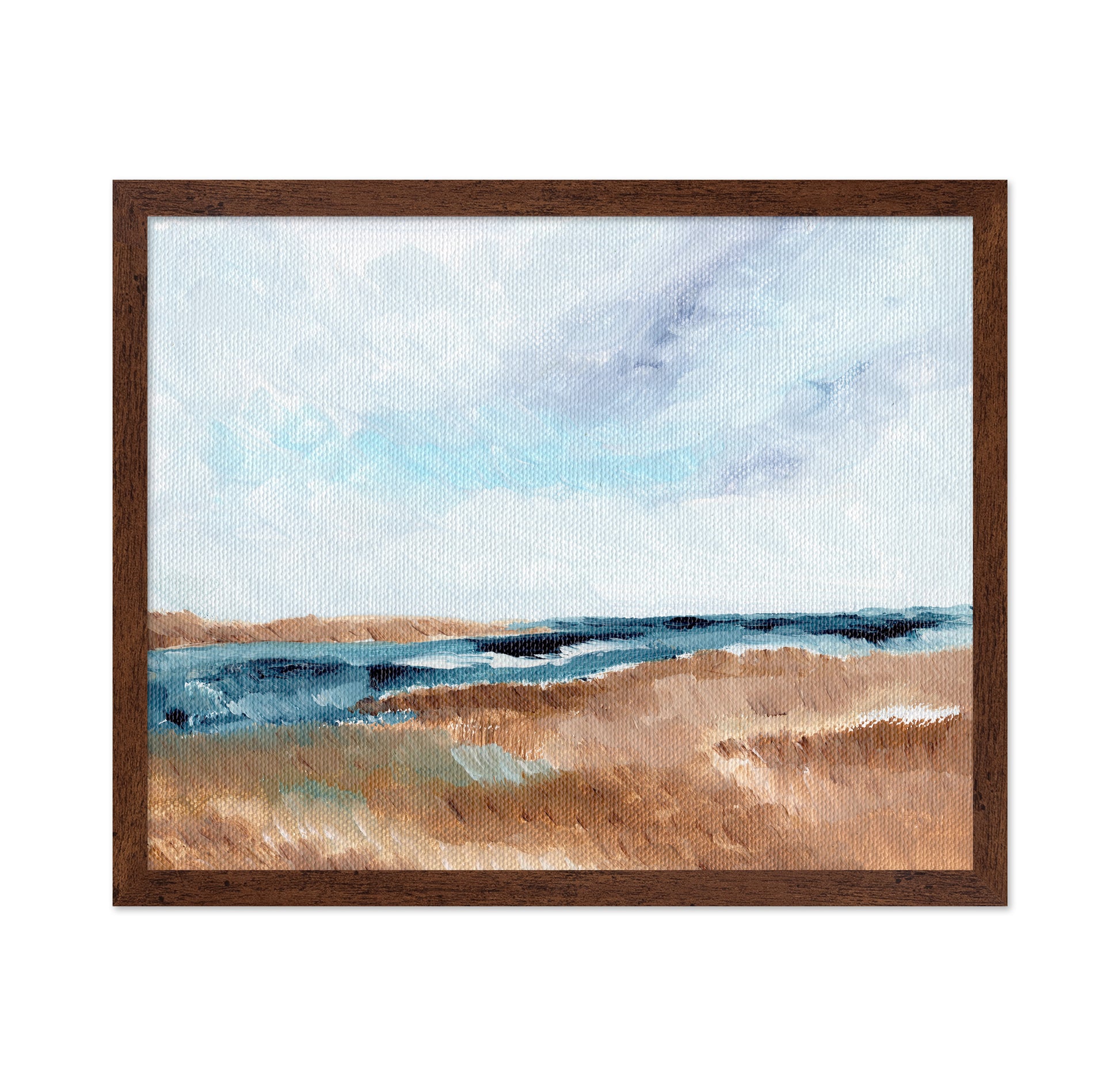 Calm Coastal Horizon