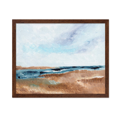 Calm Coastal Horizon