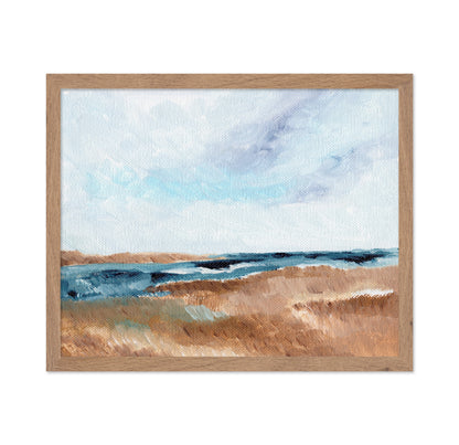 Calm Coastal Horizon