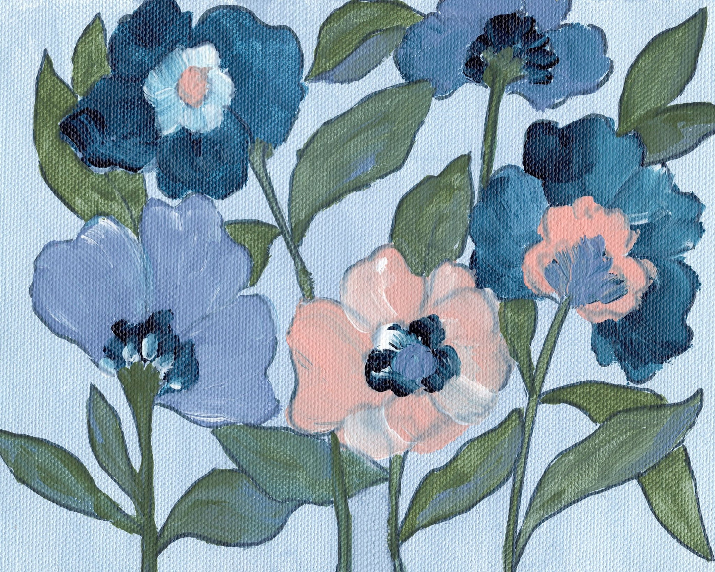 Blue Bloom Bouquet