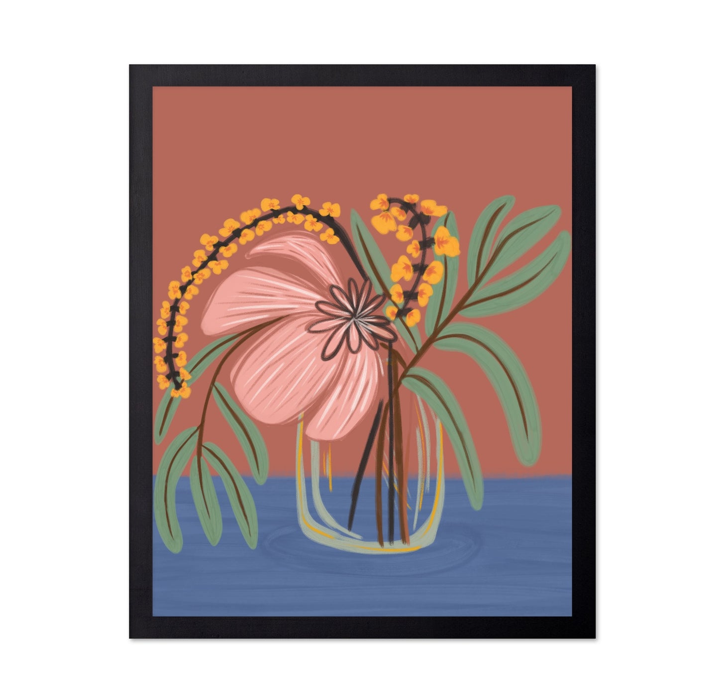 Modern Floral Vase No1