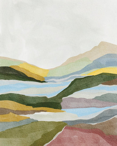 Layered Valley View No2