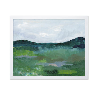 Greenland Mist Landscape