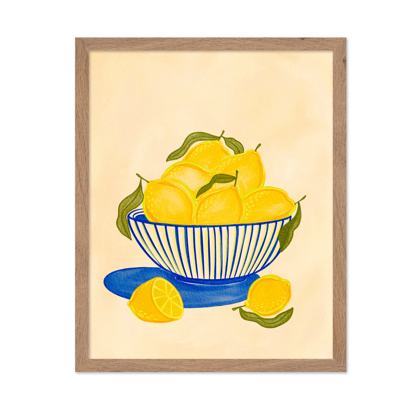 Lemon Bowl Still Life No2