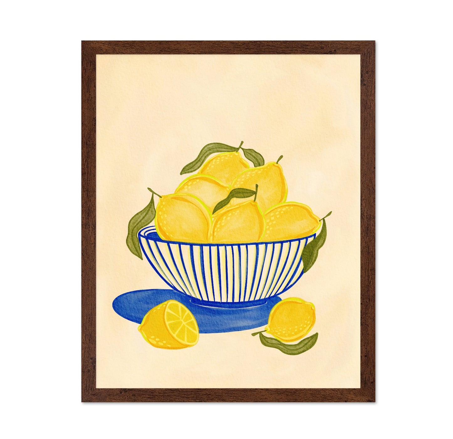 Lemon Bowl Still Life No2