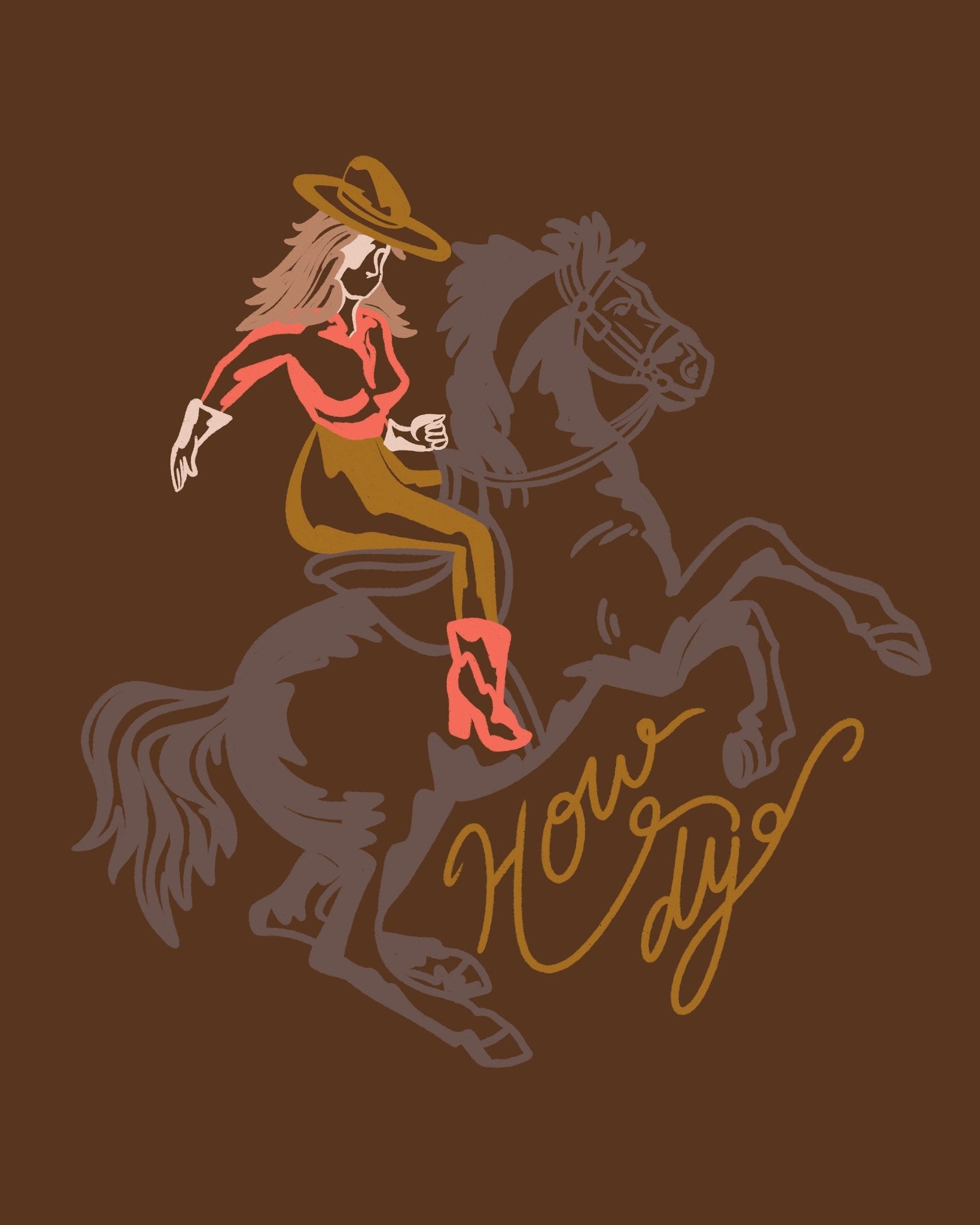 Howdy Cowgirl Ride