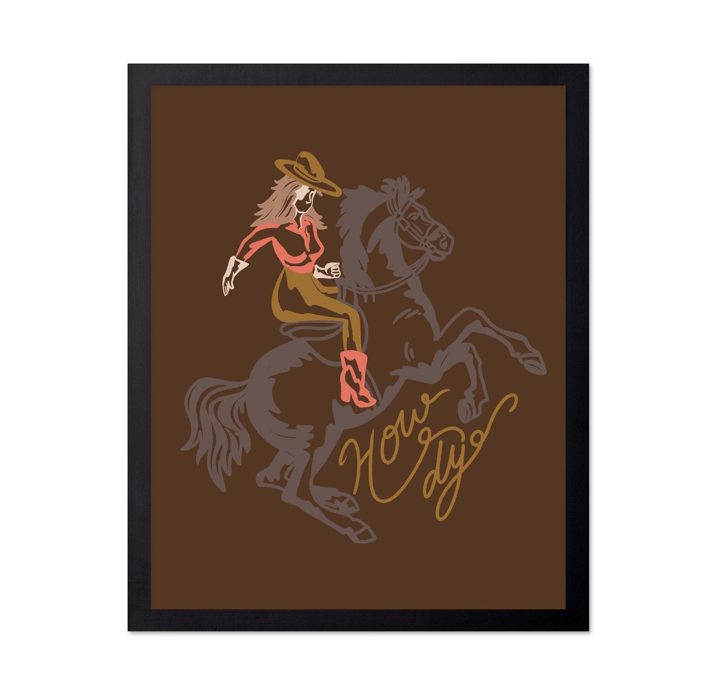 Howdy Cowgirl Ride