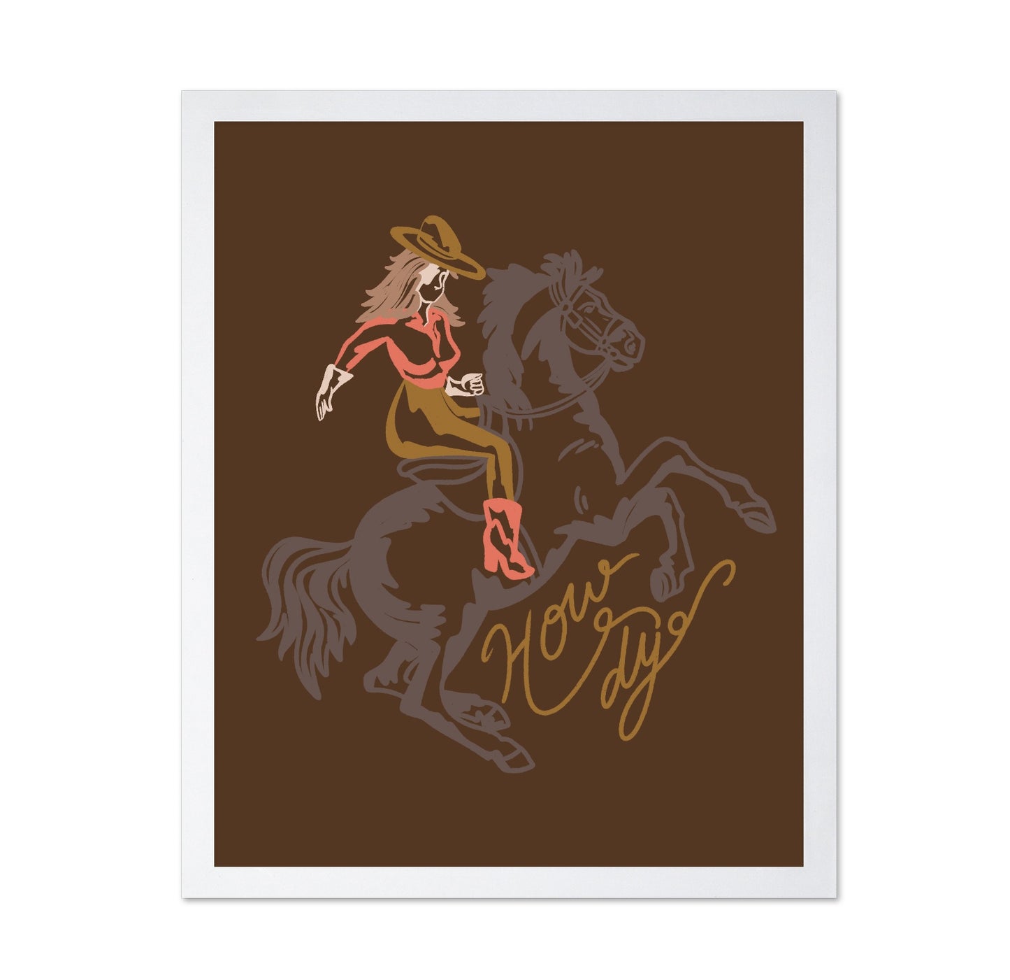 Howdy Cowgirl Ride