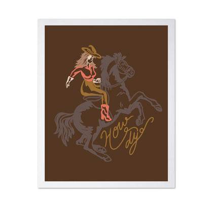 Howdy Cowgirl Ride