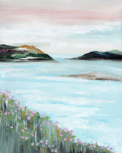 Pink Coastal Horizon