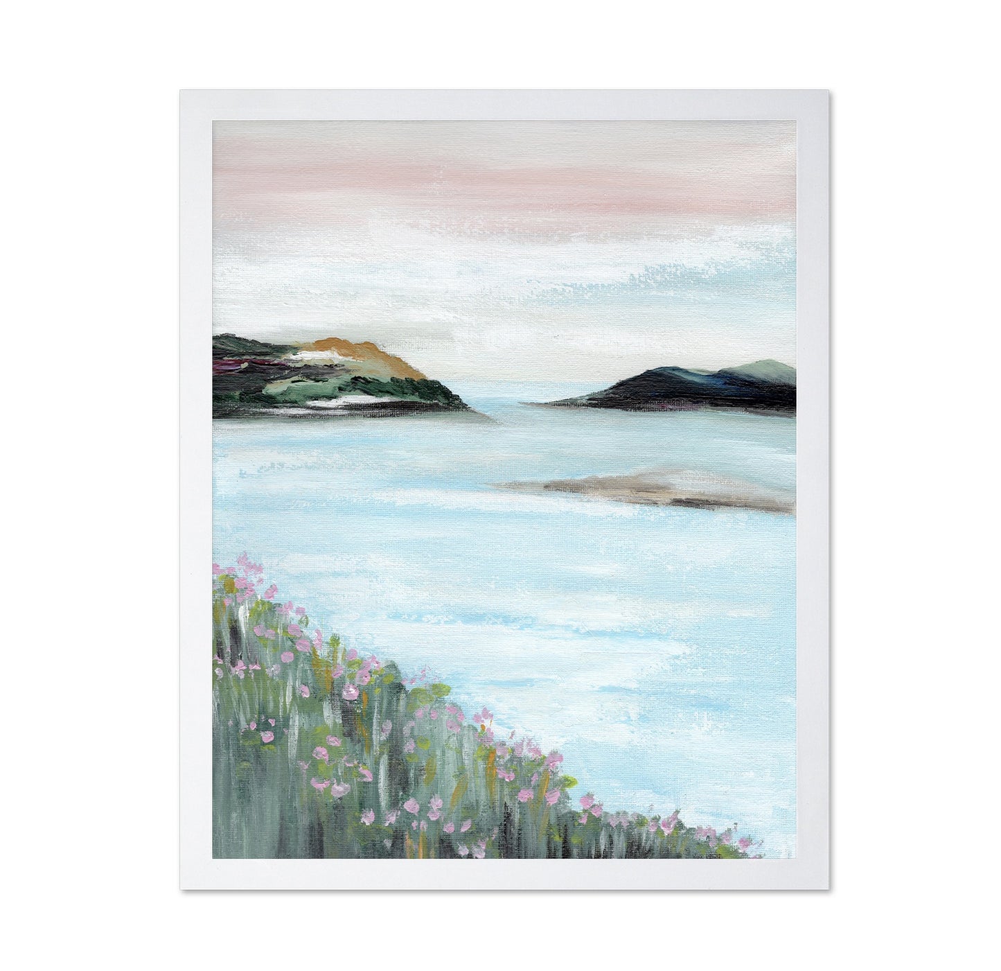 Pink Coastal Horizon