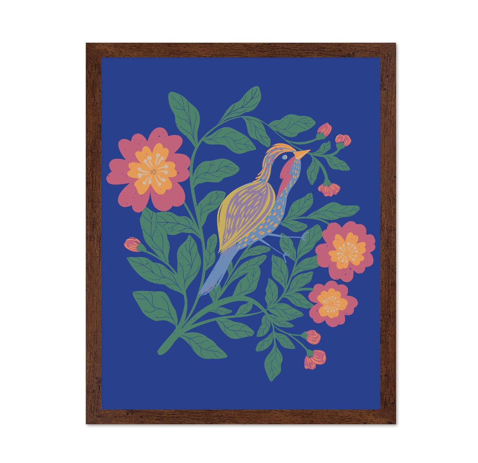Floral Bird Charm