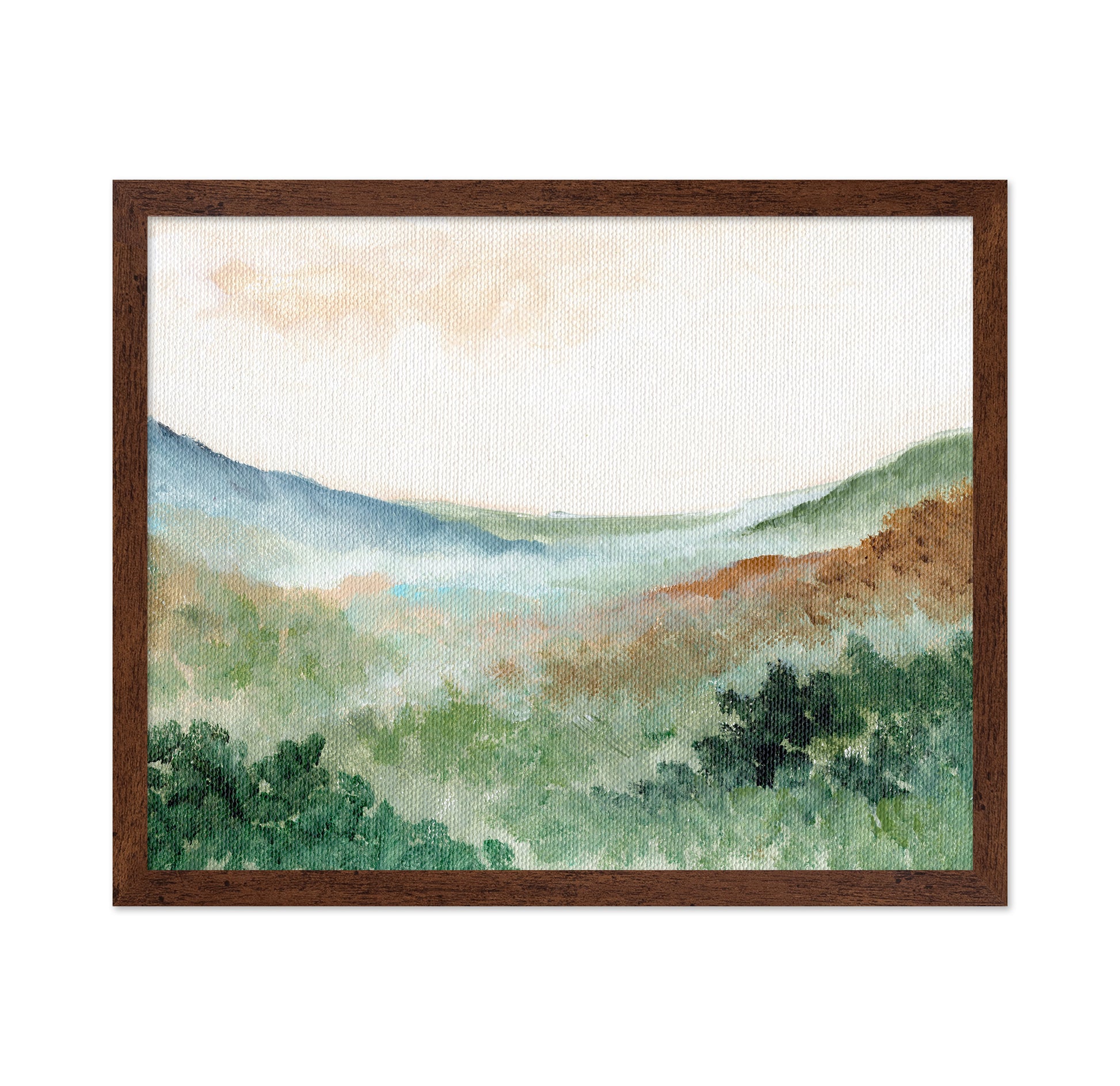 Misty Green Hills