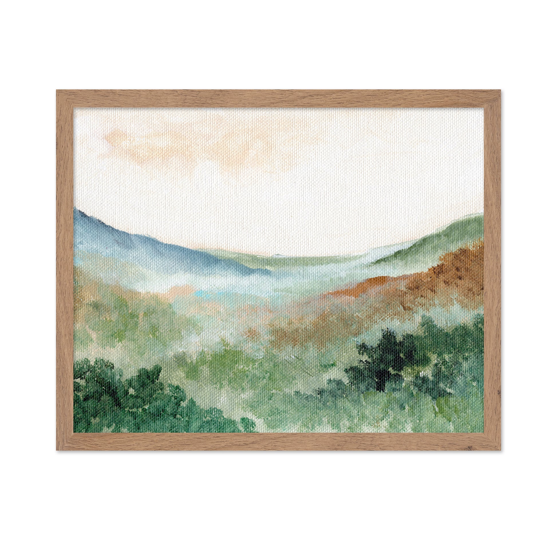 Misty Green Hills