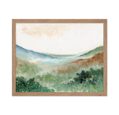 Misty Green Hills