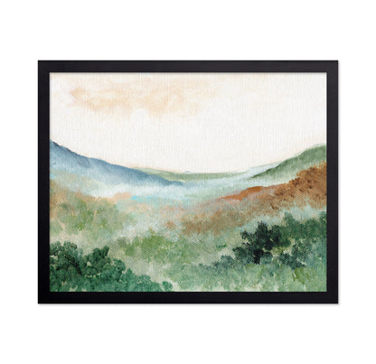 Misty Green Hills