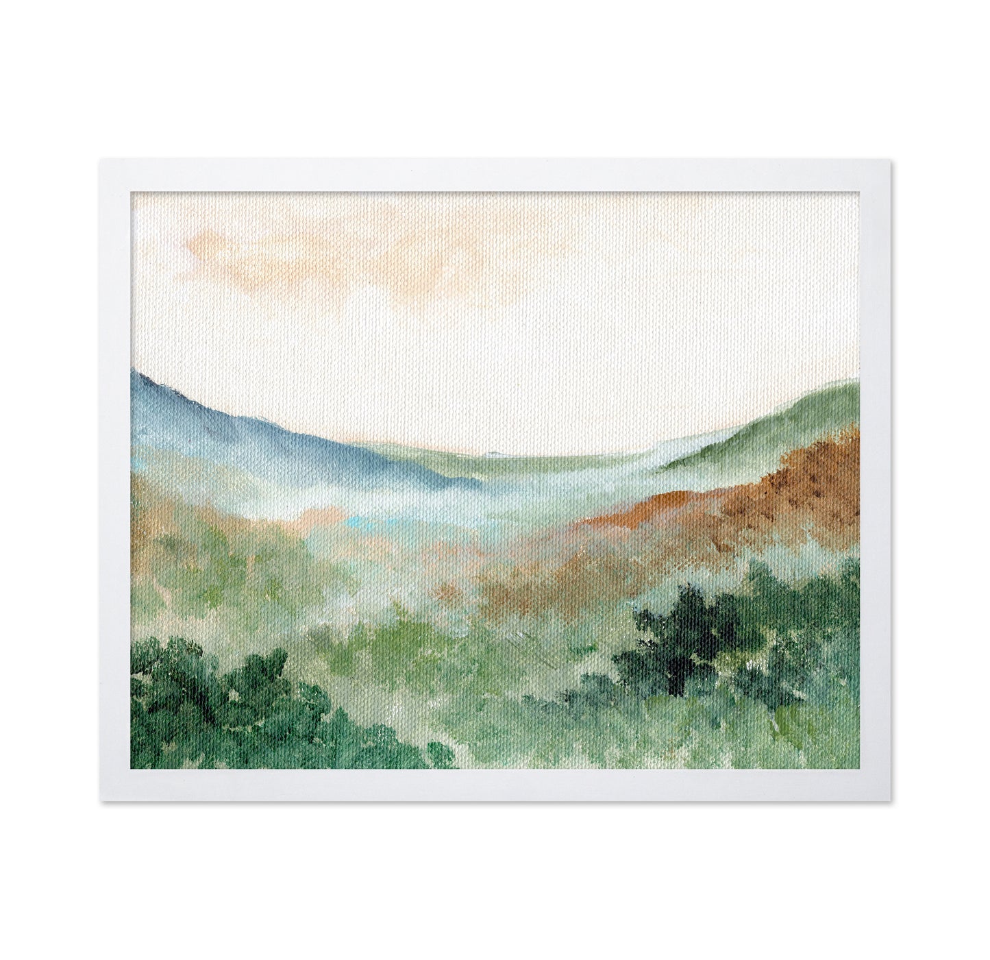 Misty Green Hills